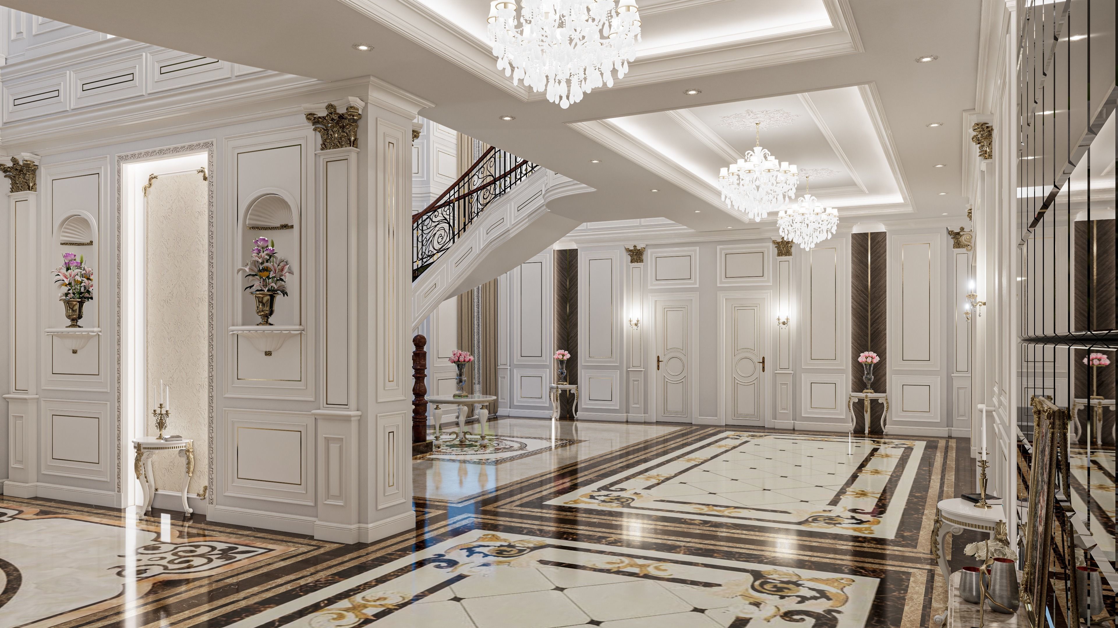 Luxery house 3D sketchupModel 3D model_1