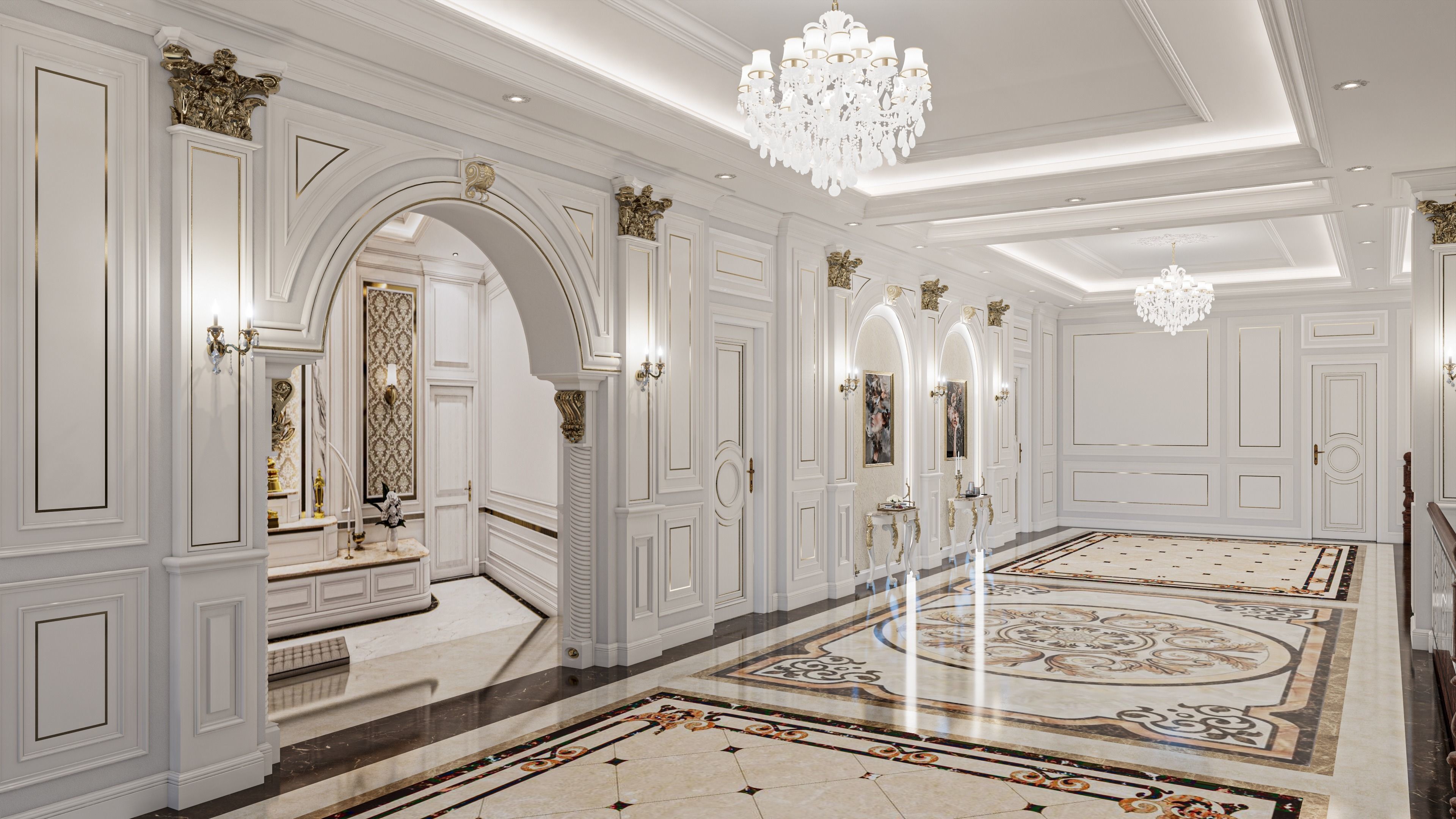 Luxery house 3D sketchupModel 3D model_2