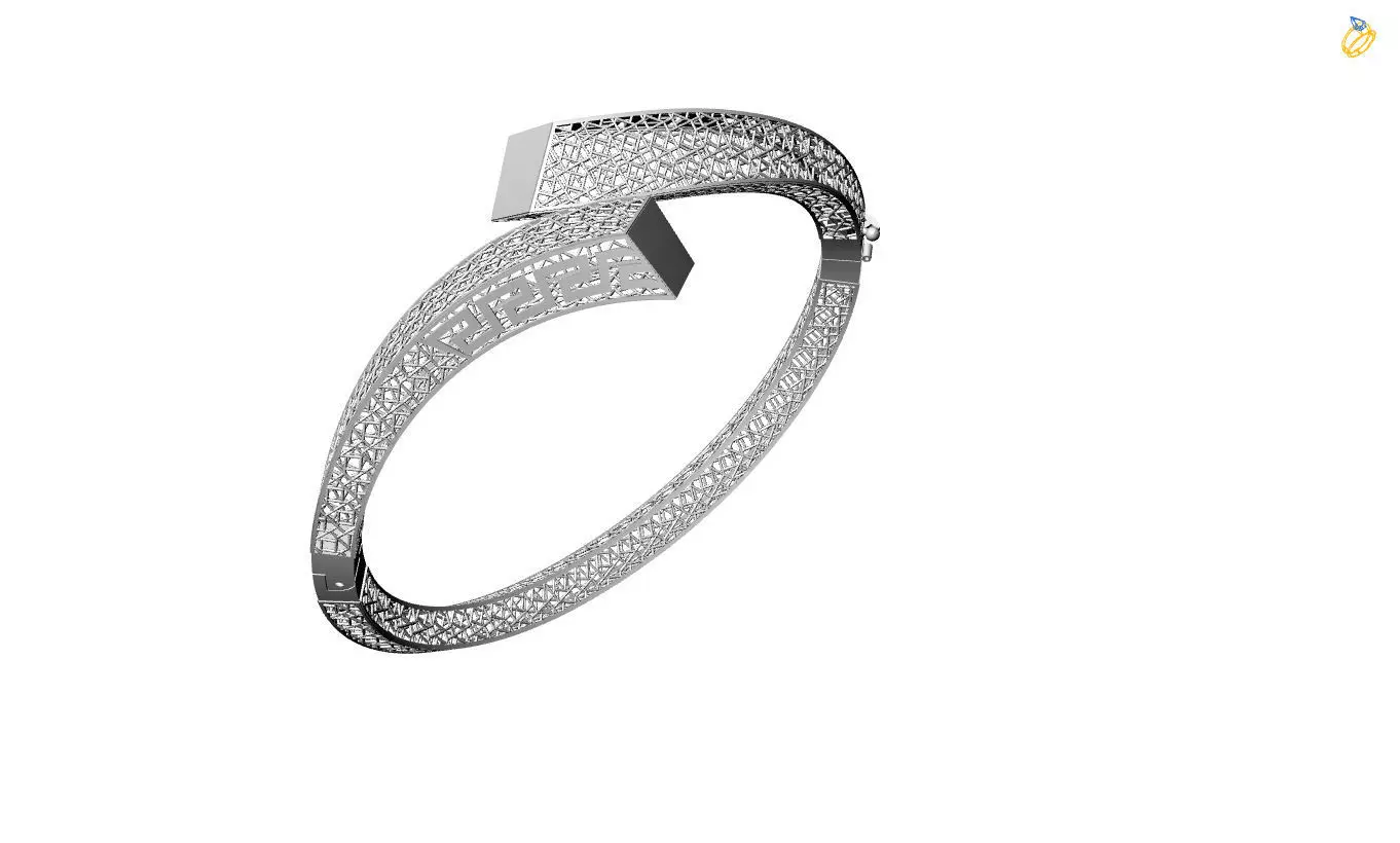 Bracelet 3D print model_0