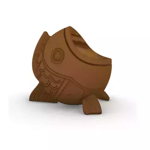 FISH PEN HOLDER-PLANTER