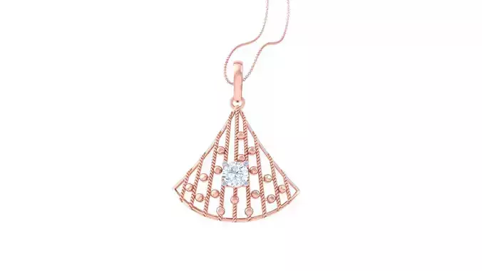 Solitaire Diamond Mesh Pendant 3dm stl obj gltf glb 3mf renders 3D print model Solitaire Diamond Mesh Pendant 3dm stl obj gltf glb 3mf renders 3D print model