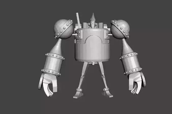 Robot Franky 3D Model 3D print model