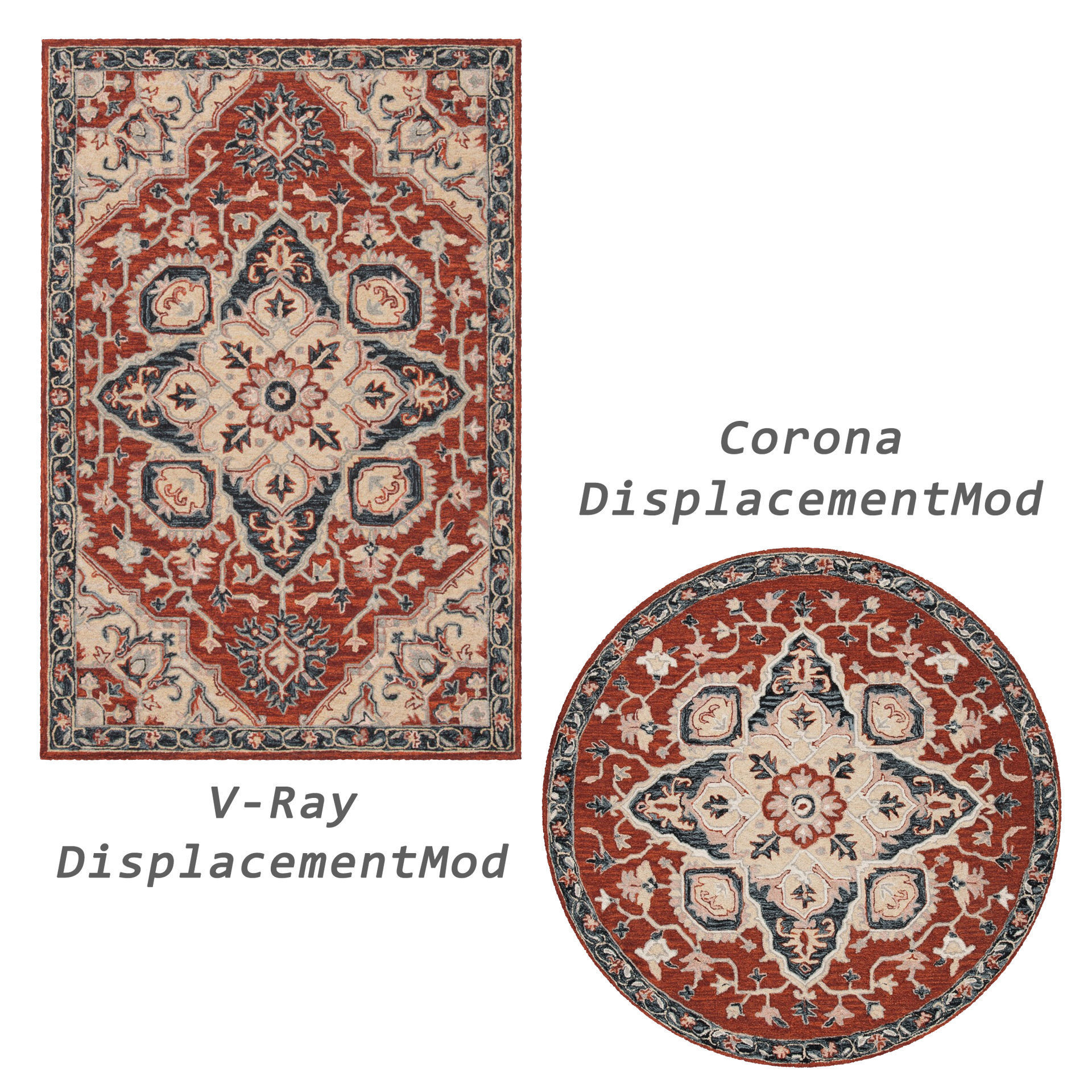 Rugs No 903 Low-poly 3D model_2