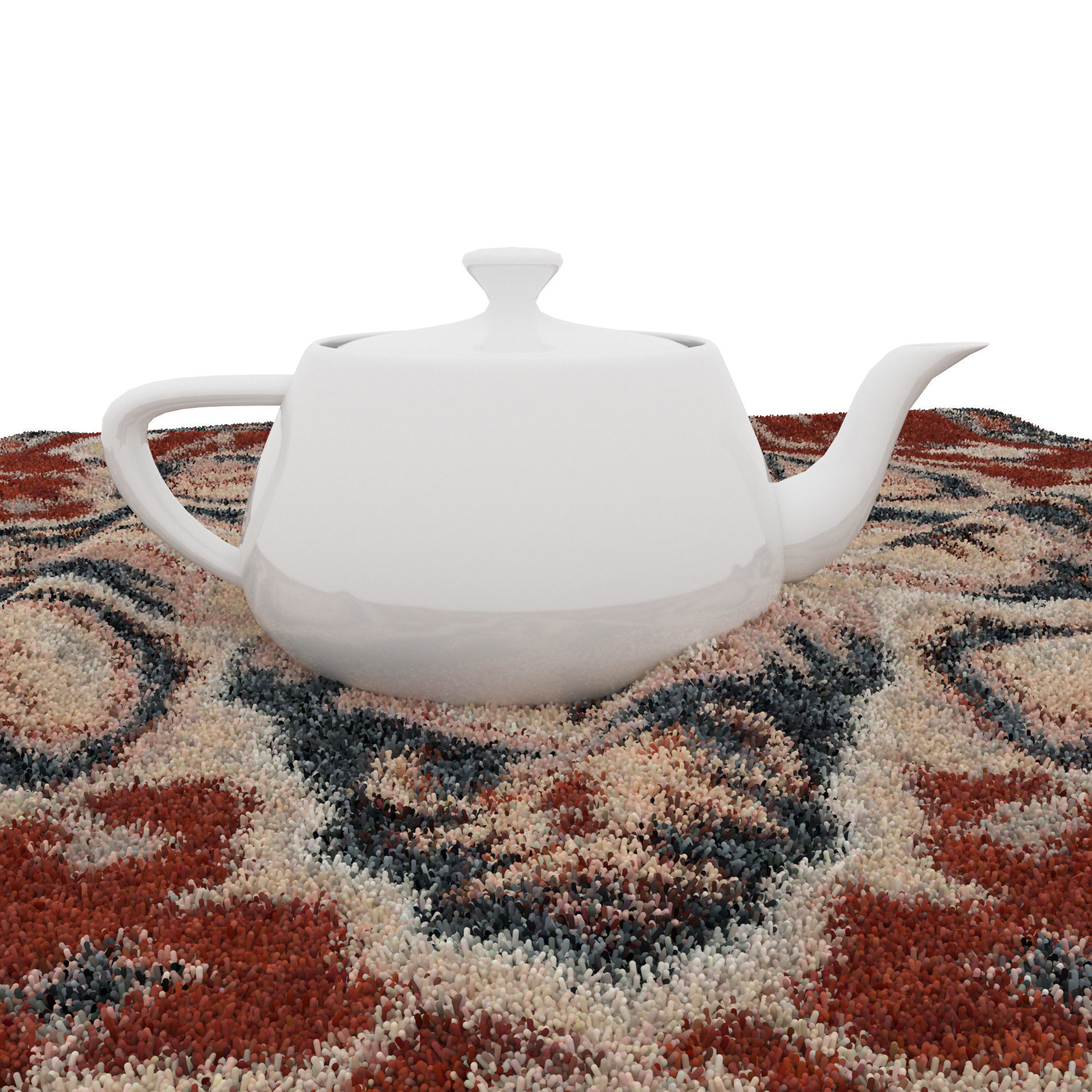 Rugs No 903 Low-poly 3D model_6