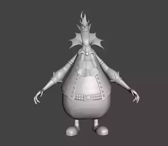 Gecko Moria 3D Model 3D print model