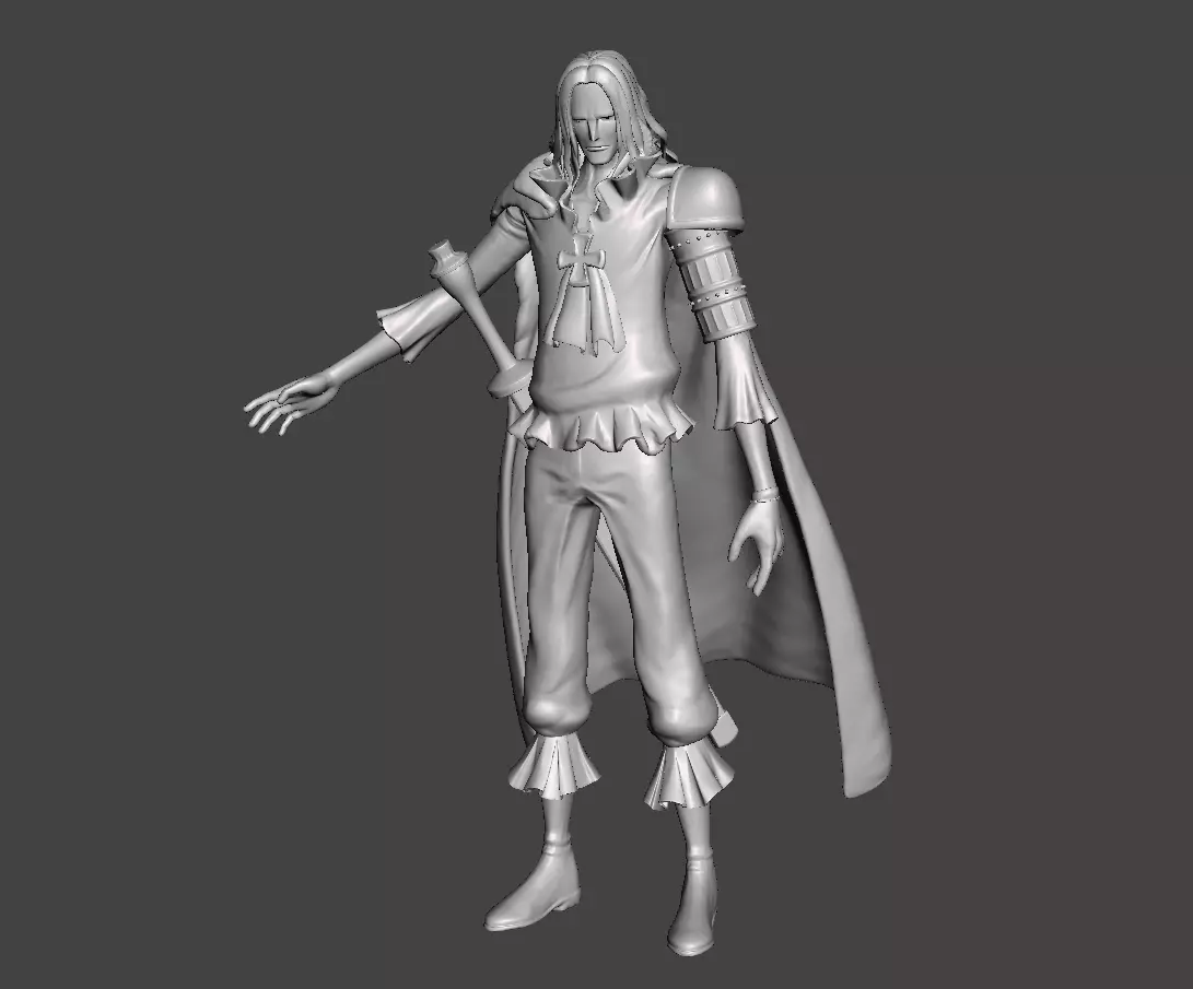 Basil Hawkins 3D model 3D print model_0