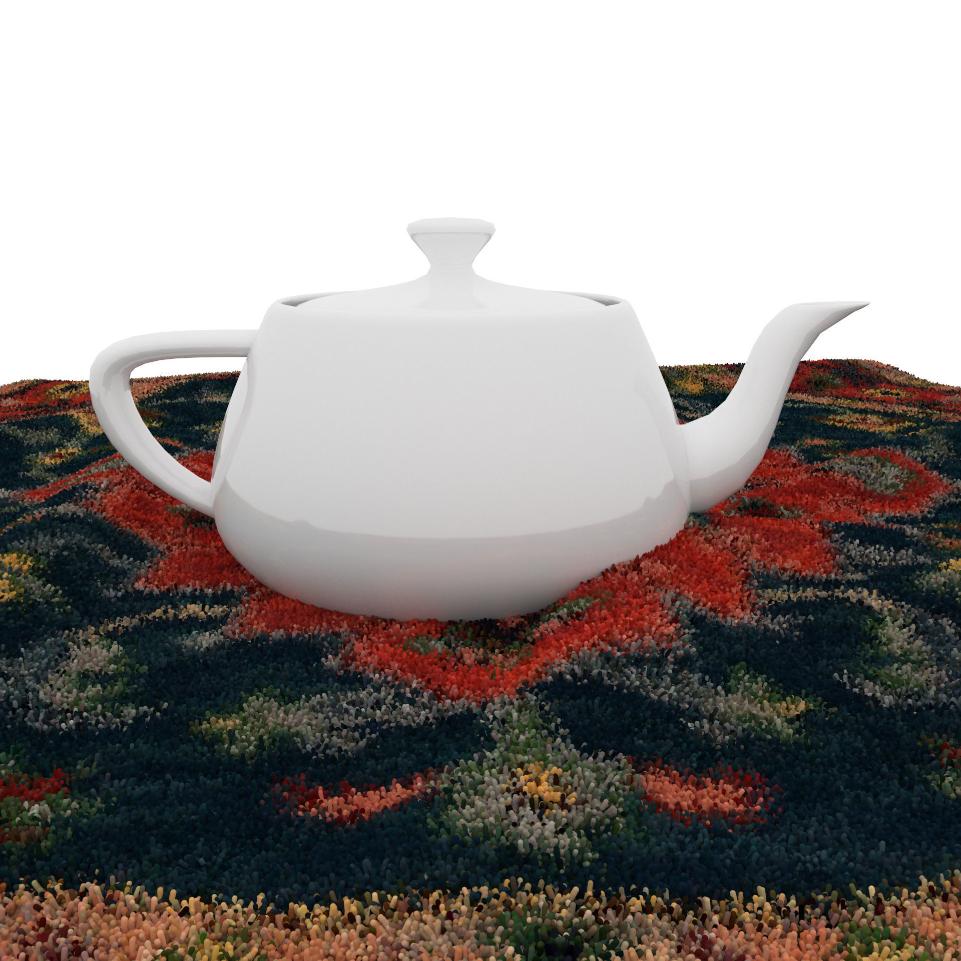 Rugs No 904 Low-poly 3D model_6