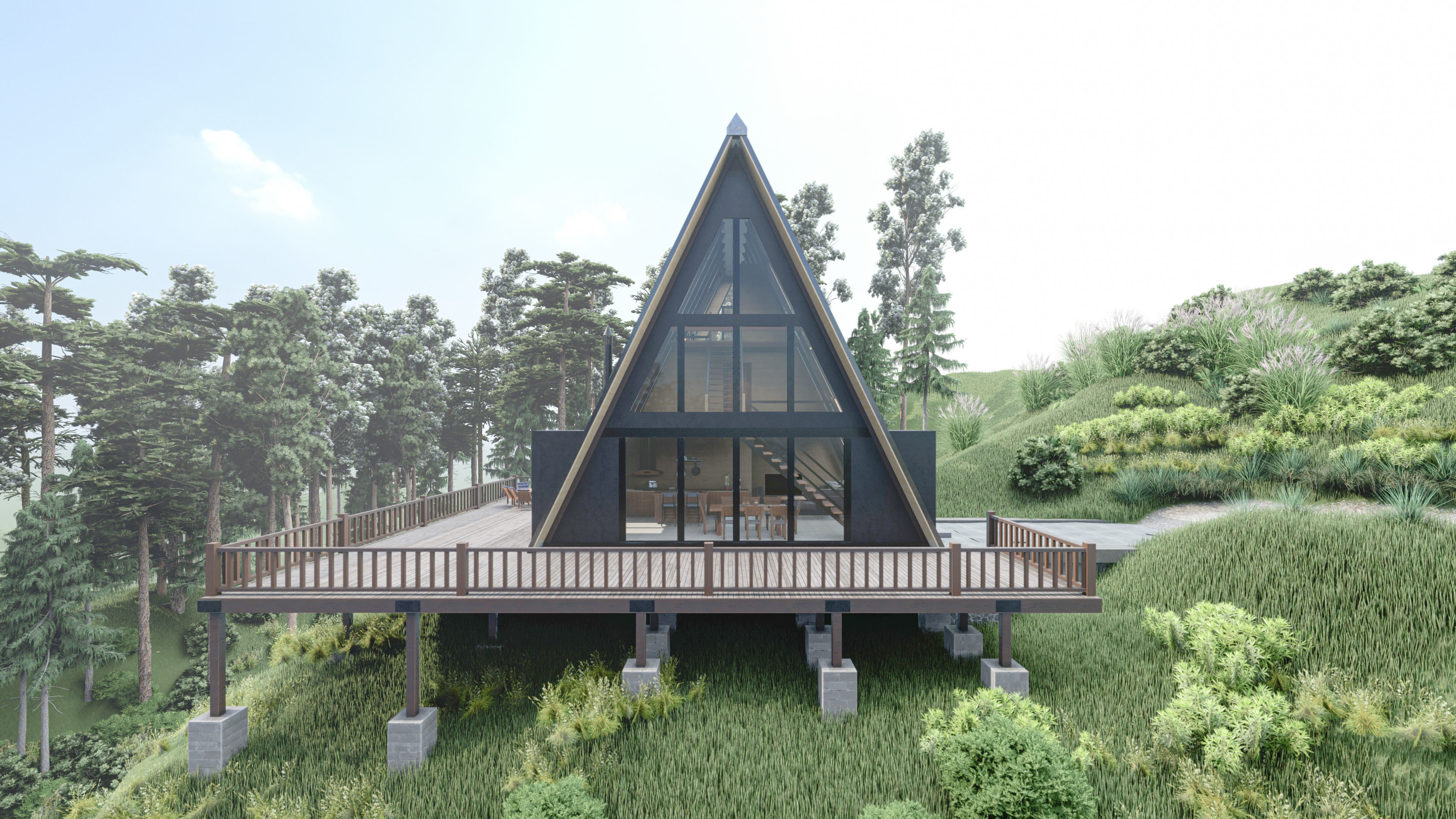 A - Frame tiny house   3D model_2
