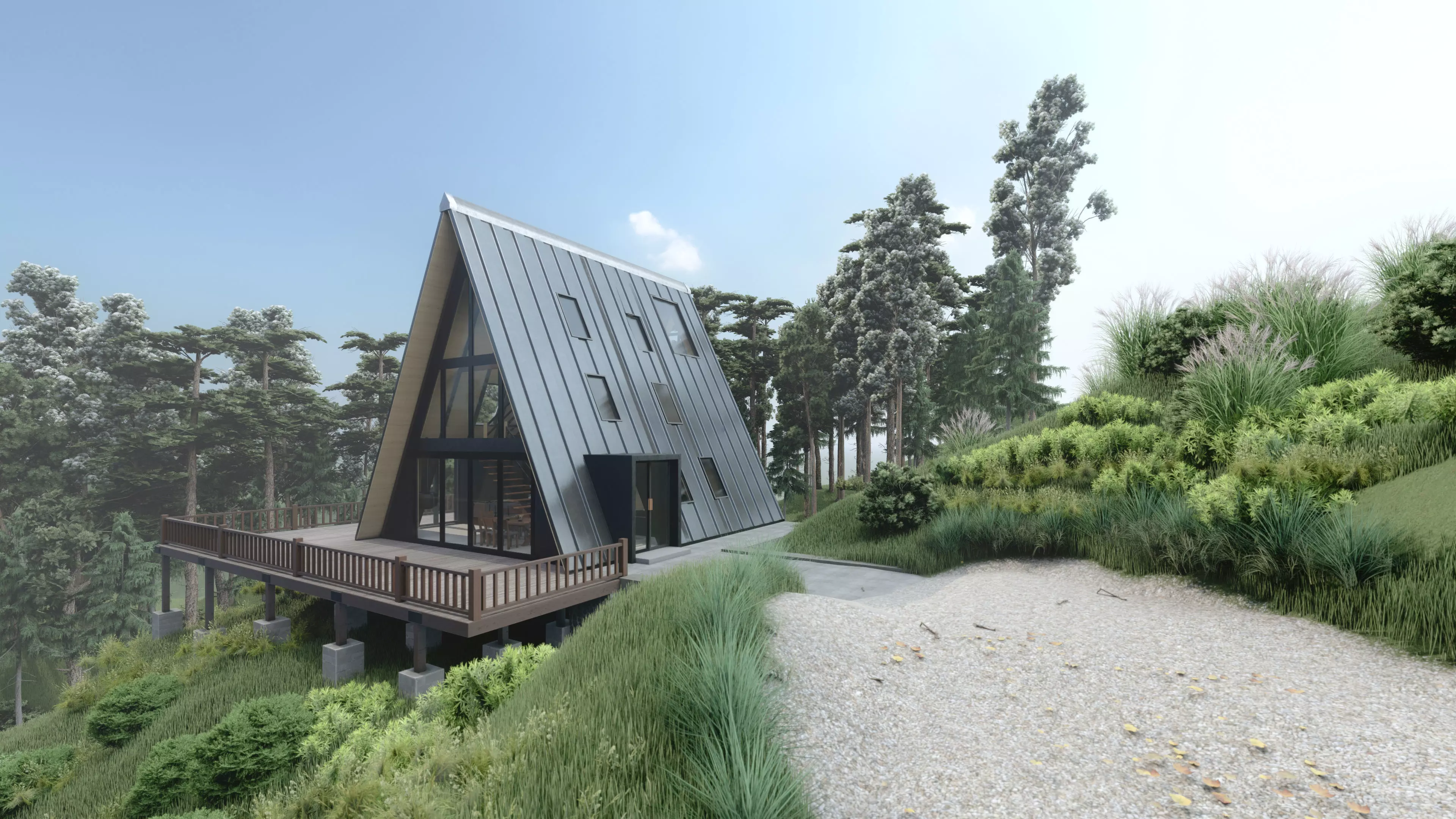 A - Frame tiny house   3D model_0