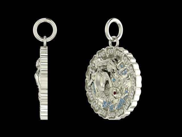 pendant  3D print model_4