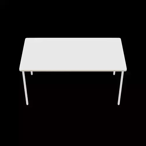 Simple white desk 