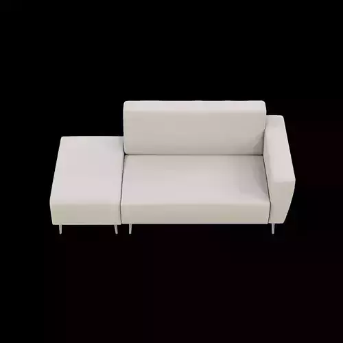 Aquatex fabric sofa-stool