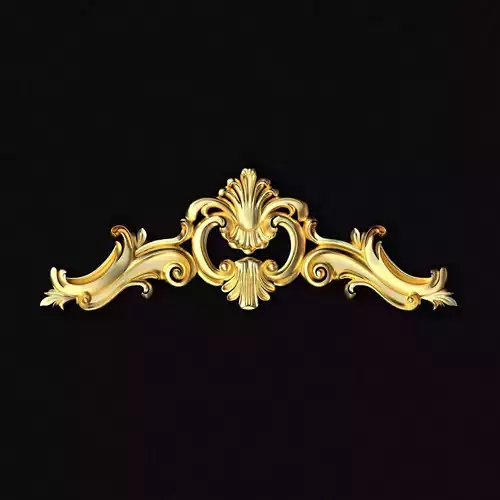 Central decor ornament for furniture