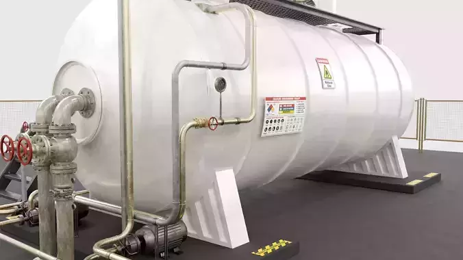 Steam Boiler Refinery Industrial