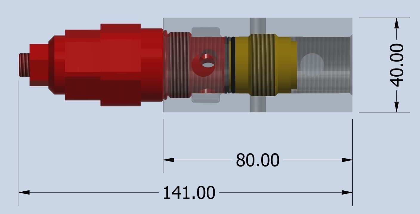 Hydraulic Sequence valves 120lpm 3D model_3