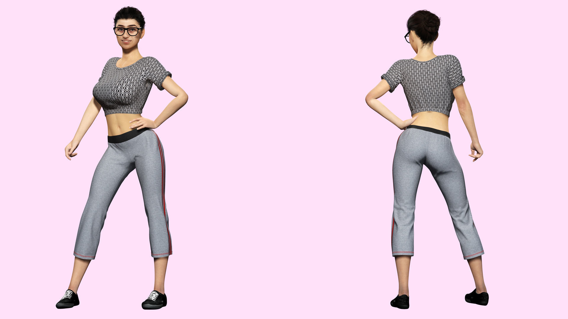 3D model Mia khalifa-3D Model VR / AR / low-poly | CGTrader
