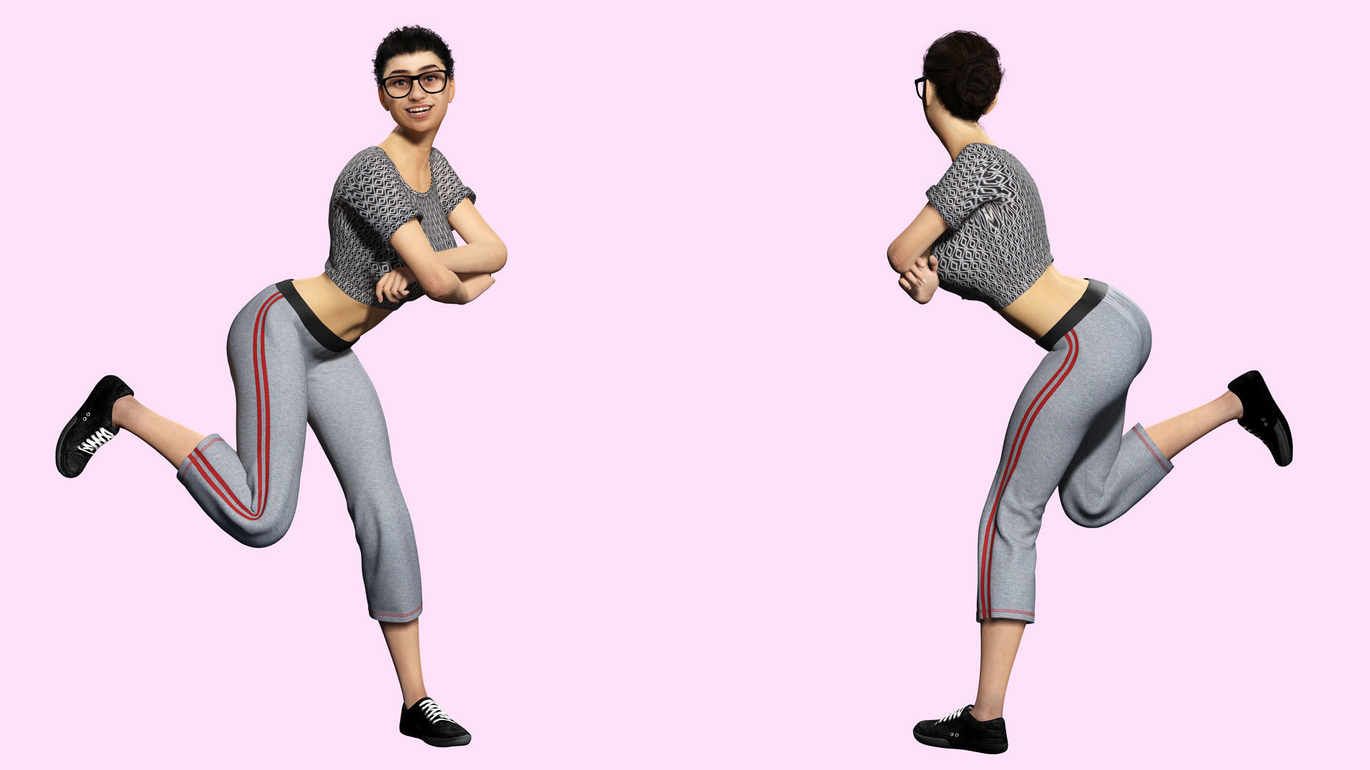 3D model Mia khalifa-3D Model VR / AR / low-poly | CGTrader