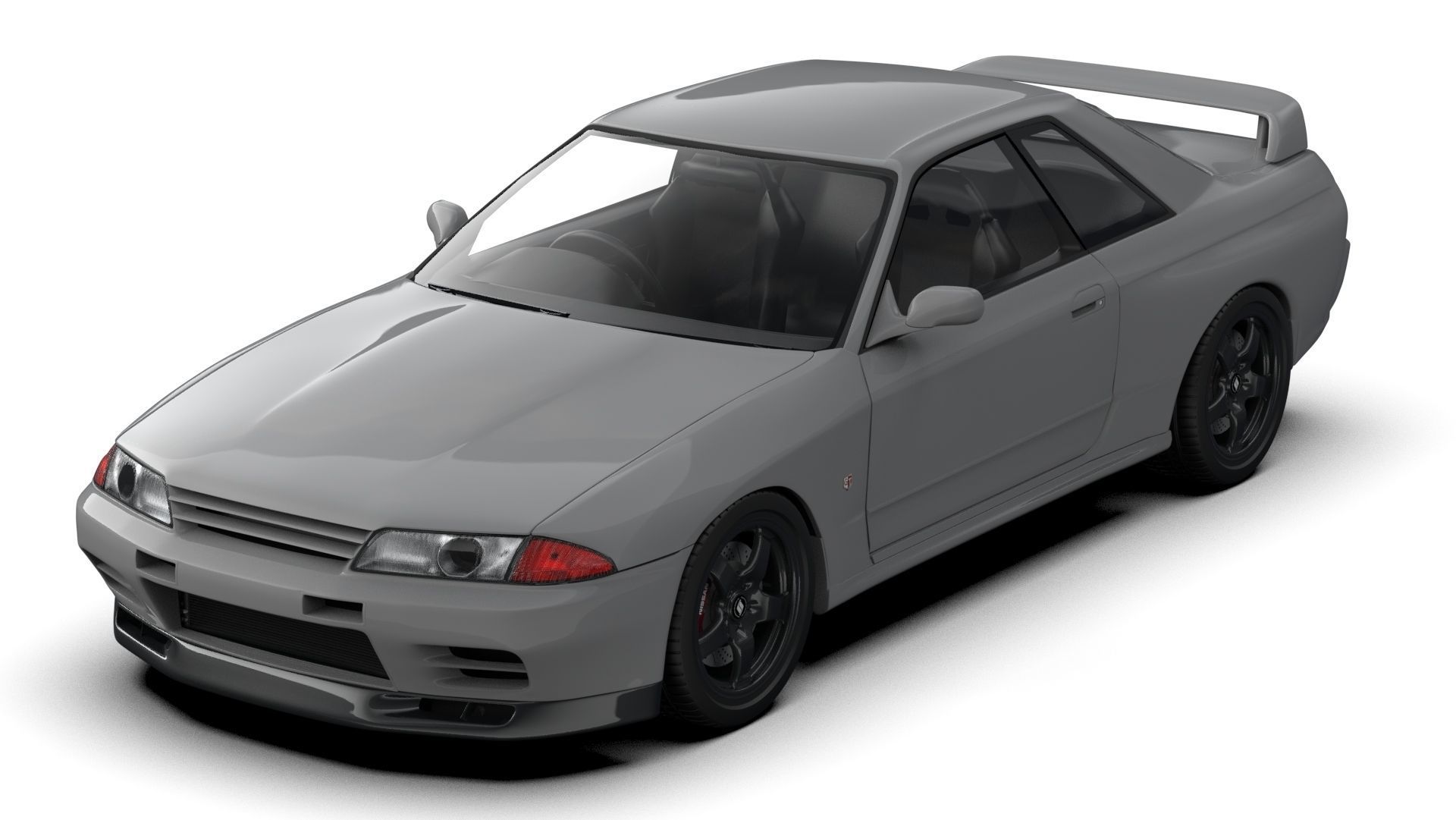 Nissan Skyline GTR R32 3D model_6
