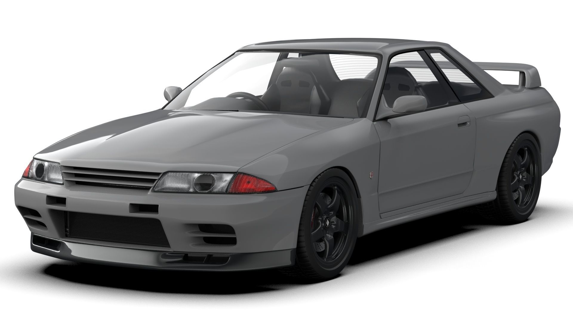 Nissan Skyline GTR R32 3D model_1