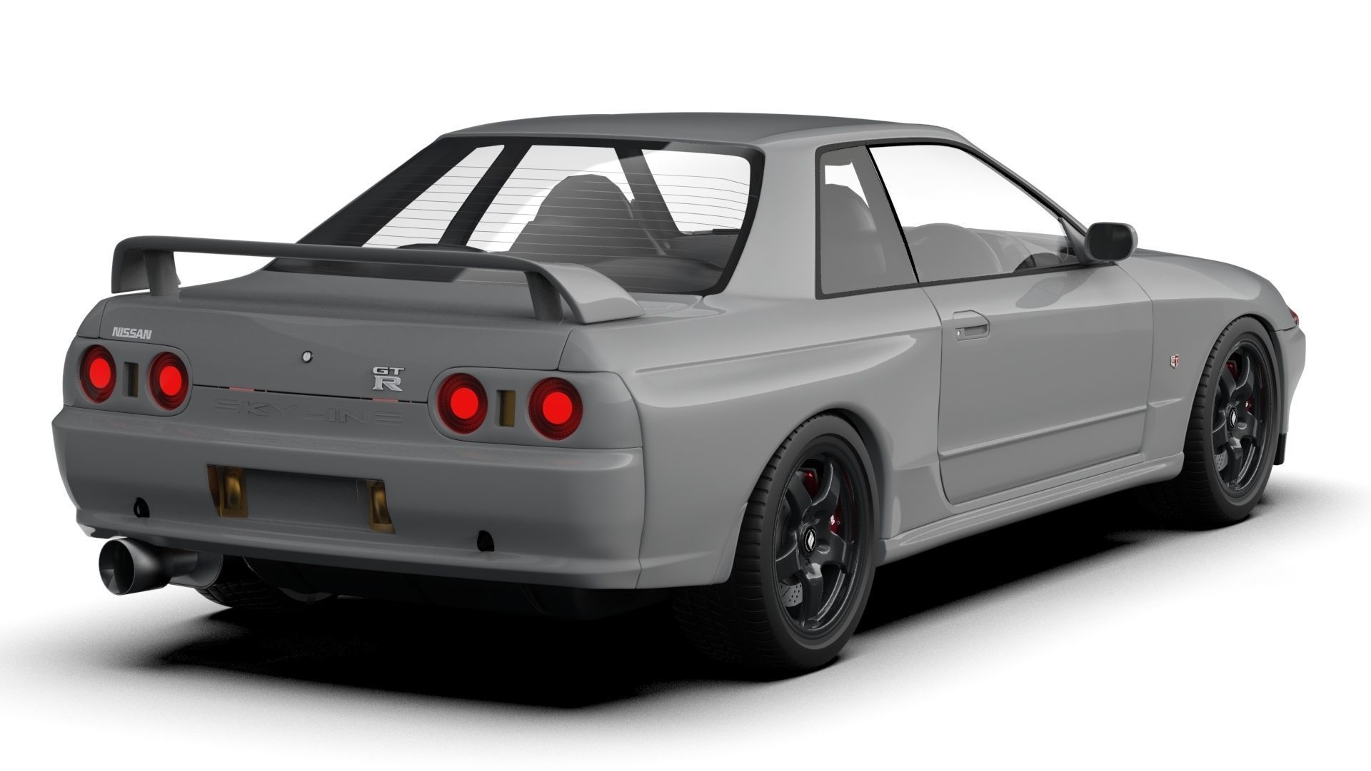 Nissan Skyline GTR R32 3D model_2
