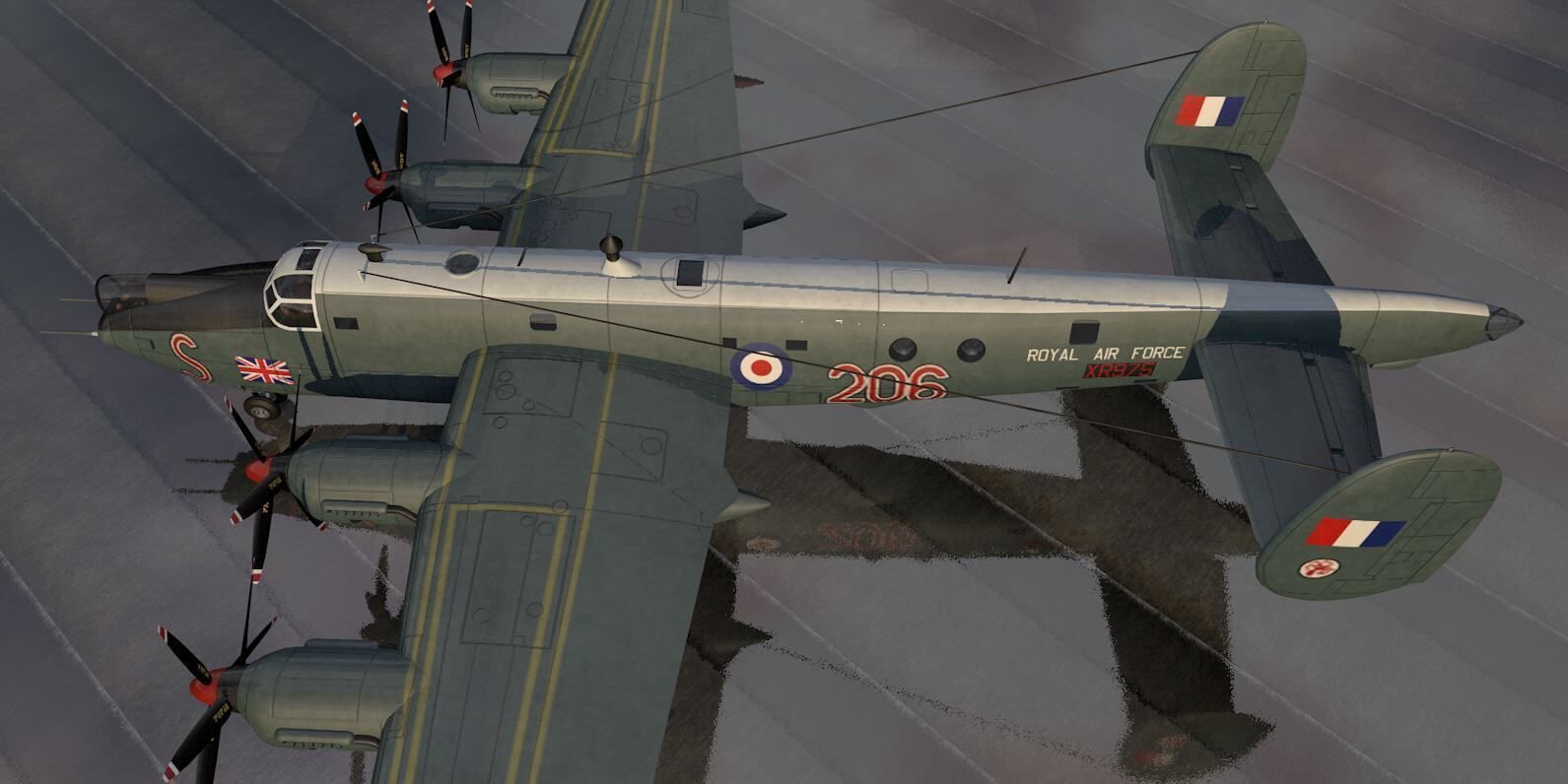 Avro 716 Shackleton MR3 3D model_5