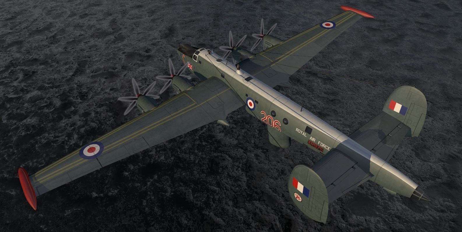 Avro 716 Shackleton MR3 3D model_9