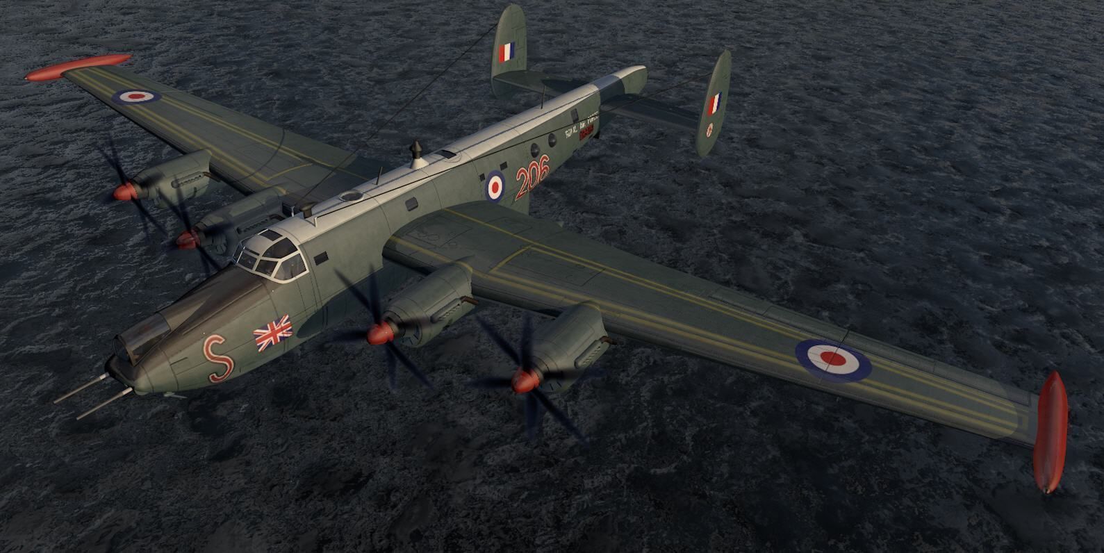 Avro 716 Shackleton MR3 3D model_10