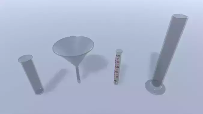 Free Laboratory Pack Free low-poly 3D model