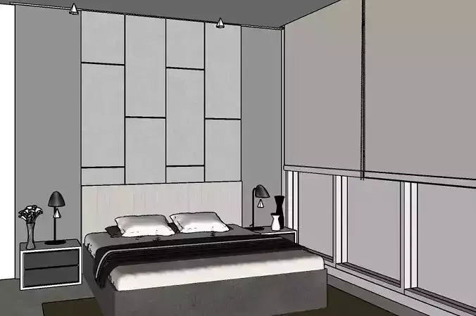 Master Bedroom 3D model