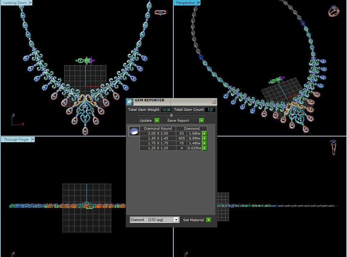 Necklaces 3D print model_1