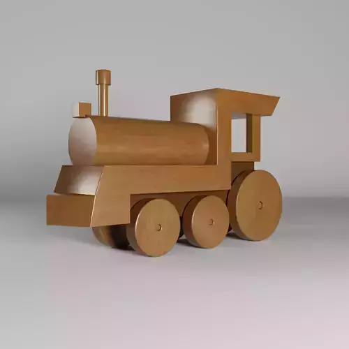 Wooden Toy Train