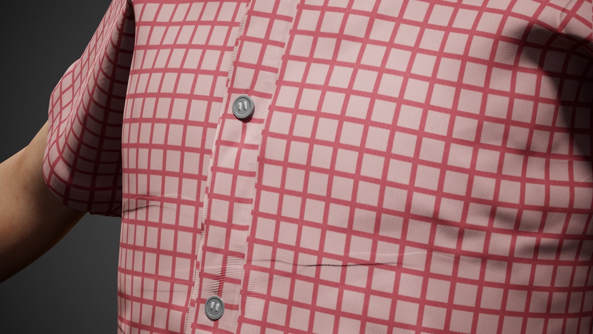 School Boy Low-poly 3D model_15