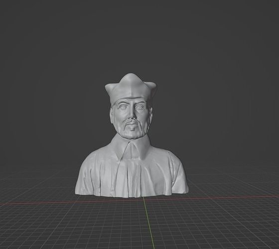 Ignatius of Loyola 3D print model