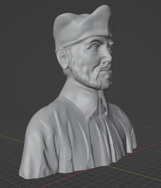 Ignatius of Loyola 3D print model_3