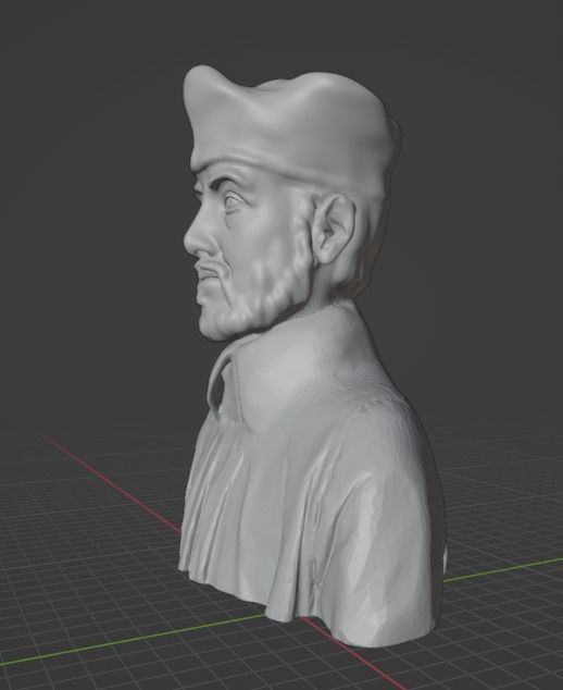 Ignatius of Loyola 3D print model_2
