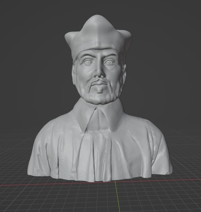 Ignatius of Loyola 3D print model_1