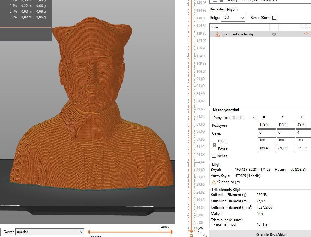Ignatius of Loyola 3D print model_17