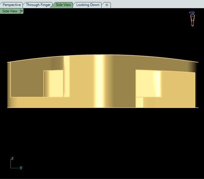 cuban octagon chain  3D print model_23