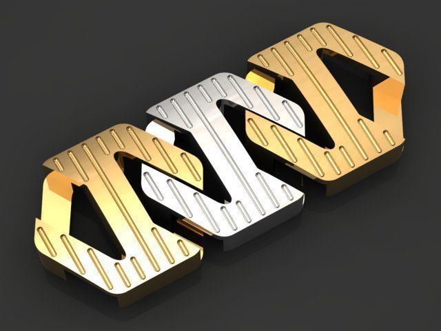 cuban octagon chain  3D print model_1