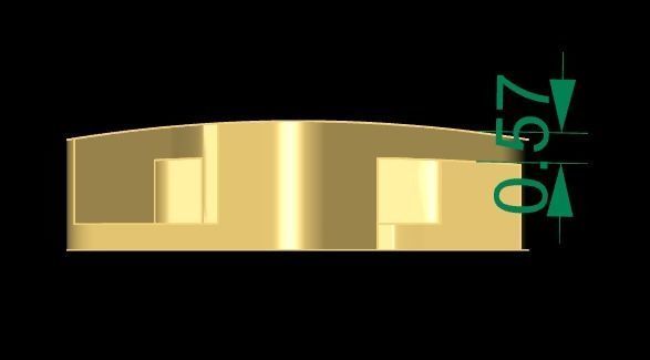 cuban octagon chain  3D print model_33