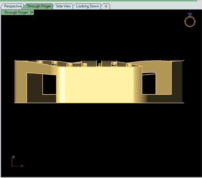 cuban octagon chain  3D print model_21