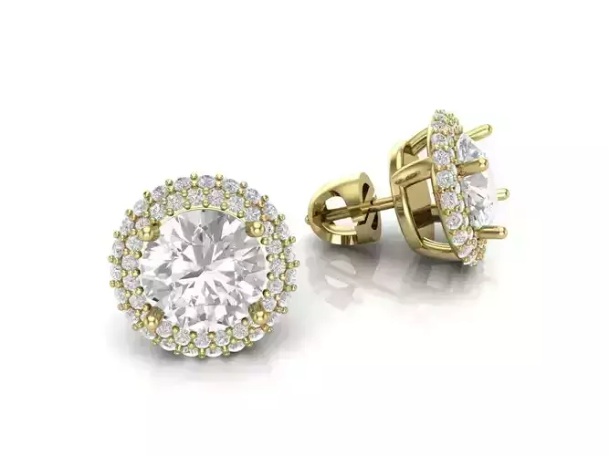 earrings 3D print model