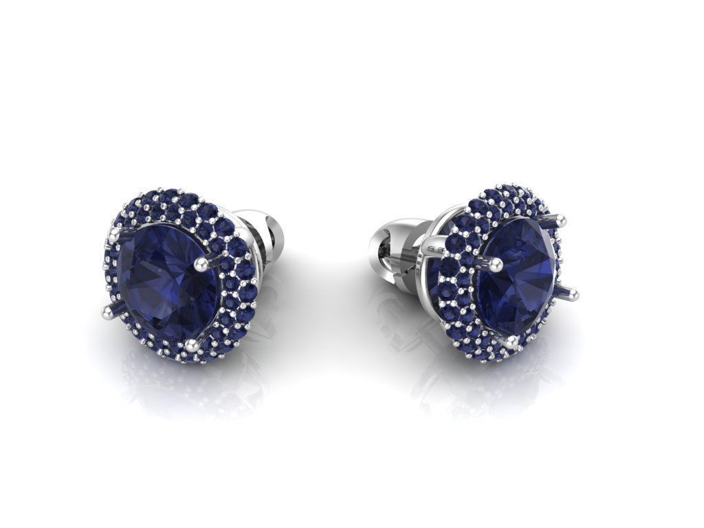 earrings 3D print model_2