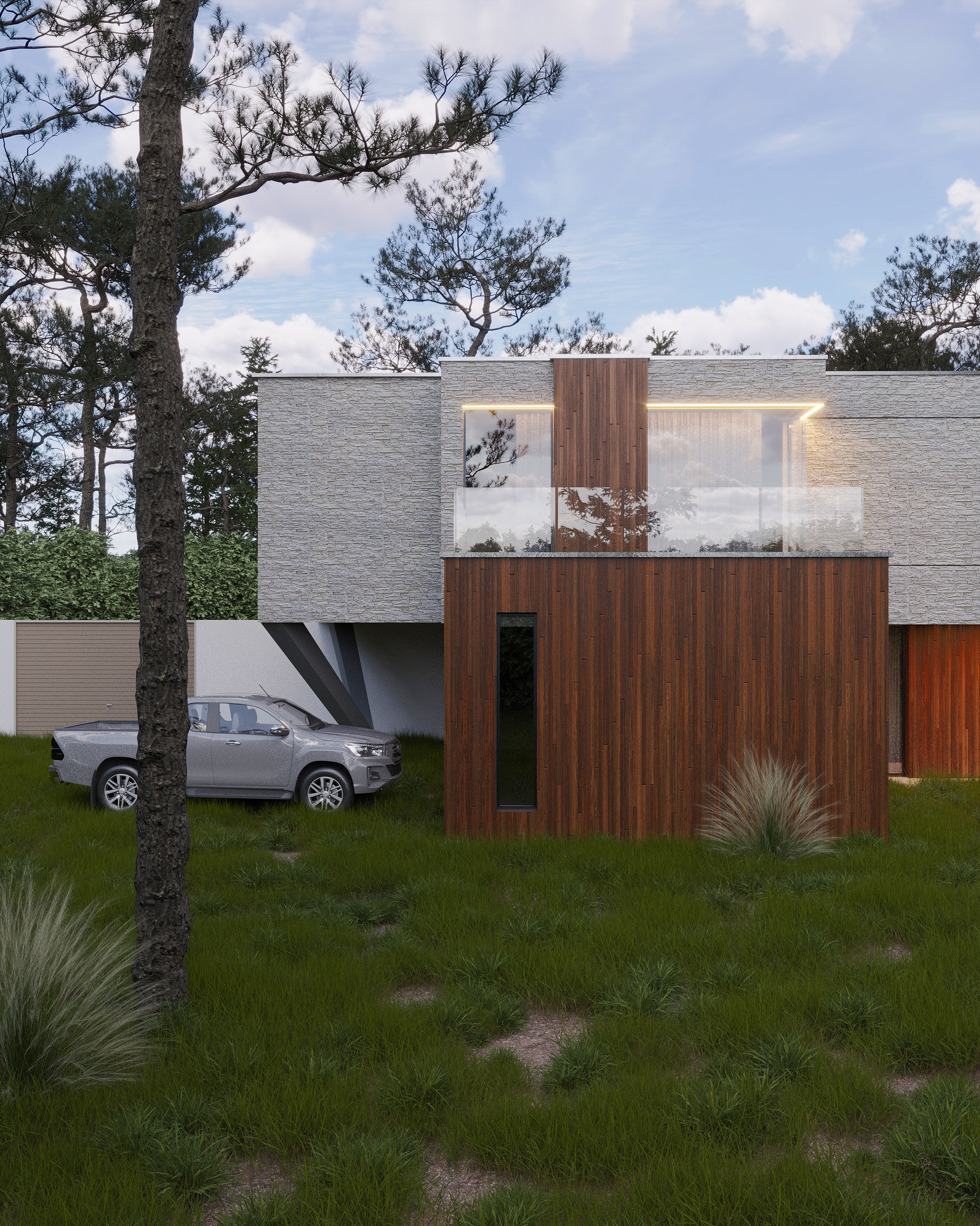 Exterior Scene 3D model_3