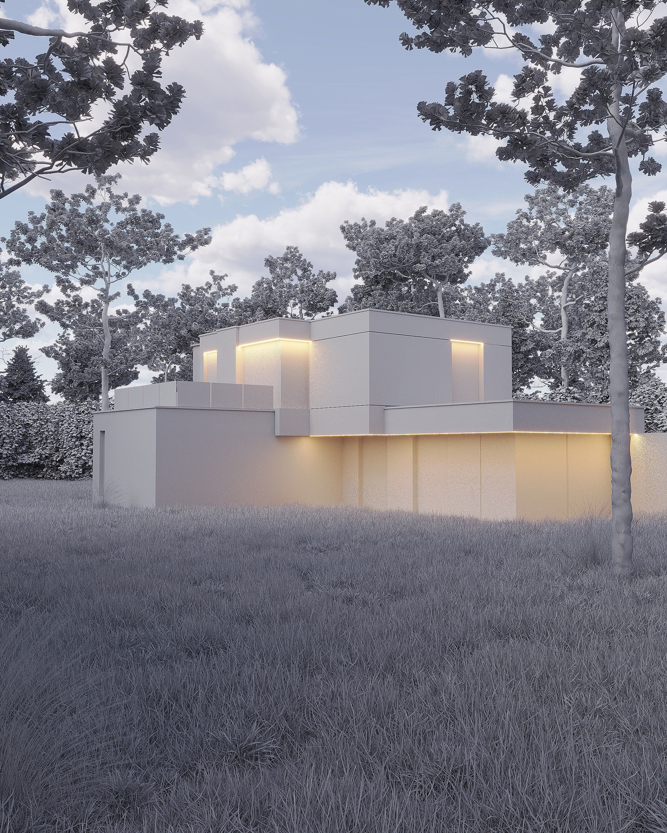Exterior Scene 3D model_4