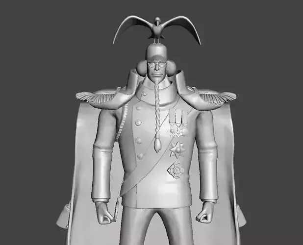 SENGOKU FLEET ADMIRAL 3D MODEL 3D print model
