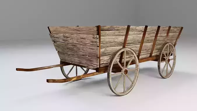 Wooden Cart