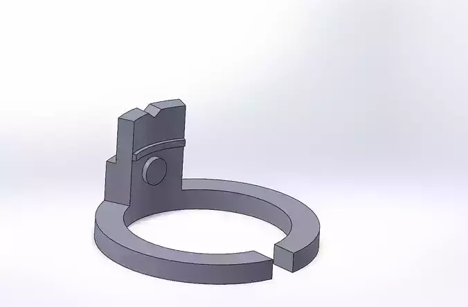 0340540015 vito 638 paddle shifter bushing 3D print model
