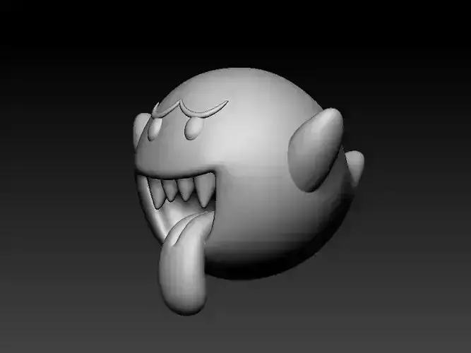 King Boo Super Mario Pendant 