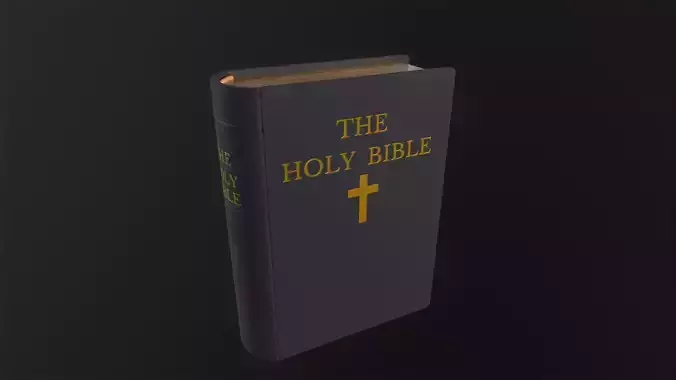 The Holy Bible 3D Model
